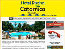 Tablet Screenshot of hotelcatarnica.com